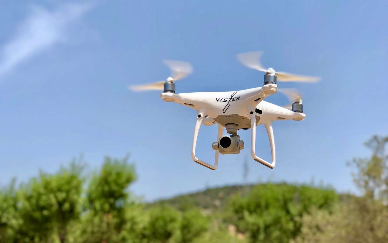 Drone con autonomía de 25 min