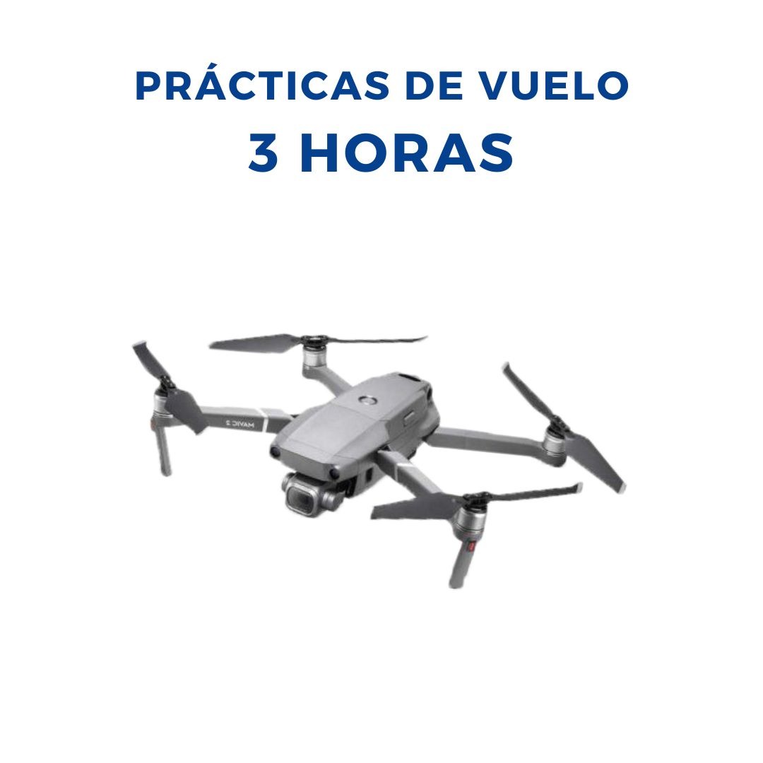 Pack 3h de vuelo práctico